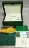 Новая Бесплатная Доставка Зеленые Часы Оригинальный Коробка Бумага Карты Уолтовой Кольбук Подарочная Коробка Сумка 185 мм * 134 мм * 84 мм 0,7 кг для часов