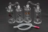 Colorful Hitman Mini Glass tabacco Bong piattaforme petrolifere Birdcage inline perc Pipa da fumo Dab Rigs Pipa ad acqua Bong con giunto maschio da 10 mm