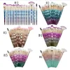 Make up Brushes 20 pcs Mermaid Eye shadow Brush Professional Make-up Foundation Powder Blush DHL free