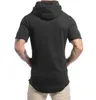 Marque Designer-Mens Jogger Hoodie T-shirt À Manches Courtes Nouvelle Mode Coton Casual Hommes Chemise Pour Zipper Pull Survêtement