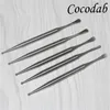 High Quality GR2 Titanium Dabber Tool for Oil Wax Titanium Dabbler L 110mm Ti Dabber For Glass Bongs Silicone rigs