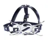 Bondage PU cuir réglable ceinture O Ring Open Mouth Gag harnais Spider Restraint # T78