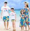 Daddy Mummy And Kids Family Matching Outfits Dresses And T-shirt Two Colors Family Clothing