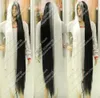 Proyectil redondo Dance Black White Bear Fashion Largo cosplay peluca de pelo 150cm