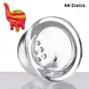 Accessoires de fumer bol en verre à haute teneur en borosilicate pour éléphant Silicone tuyau de fumée main tuyau narguilé bongs