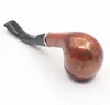 Acrylic filter cigarette holder, cigarette holder, tobacco handle with bent handle and wooden pipe.