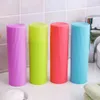 2018 Bad Praktisk tandborstehållare Anti bakterie Förvaringslåda Cylinder Portable Travel Chopsticks Container 65PCS