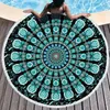 Multifunction Shawl Sunscreen Beach Towel Wrapped Beach Mat Wall Bohemian Round Beach Tapestry Summer Dress Swimwear Blanket C3783293