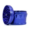 69mm Smoking Grinder 4 Part Metal Grinder Herb With Teeth Filter Net Herb Smok Pipes Accessories 2 Color WX9-907