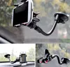 Universal Car Holders Mount with Clip Suction Cup 360 Degree Rotated Windshield Phone Holder For 4.7 inch 6.8inch Cellphone and Box