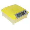 Hurtownia !! 48 jajka praktyczna w pełni automatyczny inkubator drobiowy (standardowy standard) Żółty przezroczysty drób