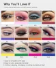 12 Stück HANDAIYAN Matte Eyeliner Augen Make-up Oogpotlood Wasserdichter Liner Pour Yeux Weiß Blau Eyeliner Flüssigkeit für Party Matte Lidschatten