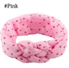 Enfants fille enfants enfant en bas âge infantile coton arc bandeau Turban noeud lapin bandeau bandeau cheveux accessoires chaud nœud papillon bandeau