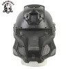 SINAIRSOFT Tactical Ballistic Helmet Side Rail NVG Shroud Transfer Base Dial Knob Outdoor Sport Helmets Army Combat Airsoft Paintball casque