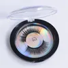 28 estilos Mink Lashes 3D Proteína de seda Mink Pestañas postizas Pestañas de larga duración Maquillaje natural Láser Caja redonda Embalaje