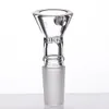 Comb Screen Glass Bowl with 14mm male joint Glass Bowl Herb Holder for Silicone Water pipe 687