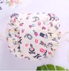 lazy drawstring cosmetic bag magic travel pouch portable Multi-function washing bags flamingo unicorn Organizer women Toiletry Bag wholesale