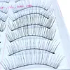 10 Pairs Natural Long False Eyelashes Fake Black Eye Lashes Makeup Handmade7521396