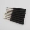 6000 stks / partij 85mm mini-schroevendraaier 3.0mm sleuf platte hoofd rechte schroevendraaiers zwart opening reparatie tool