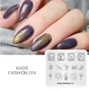 Nieuwe Collectie Mode 014 Nail Art Stempelen Platen Manicure Stempelen Template Image Platen Nail Stamp Plate Print Stencil