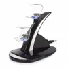 Dual USB Charging Dock Charger Station Stand Holder LED Light per Playstation 4 Controller wireless PS4 Slim Pro DHL FEDEX EMS SPEDIZIONE GRATUITA