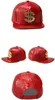 Мода Новый Дизайнер Мужчины Хип-хоп Кэпс Шляпы Открытая улица Черный Красный Щепка Мужская шапка