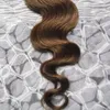 Skin Weft Tape in Human Hair Extensions 40pcs Body Wave Hair Extension Tape Adhesive 100g 16"18"20"22"24" Indian Remy Tape Hair Extensions