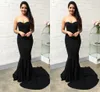 Black Simple Black Simple Prom Long 2019 Abiti formali per pavimenti per pavimenti a cuore abiti da sera vestido de noni