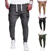 CALOFE 2018 Men Sportwear Running Pants Joggers Pants Male Pleated Pockets Trousers Mens Army Sweatpants Plus Size