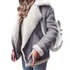 Kobiety Ciepła Zagęścić Kurtka Znosić Moda Zimowa Berber Polarowa Kurtka Kurtka Dla Kobiet Streetwear Plus Size Coat