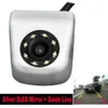 Sensors HD CCD 8LED Rearview Waterproof night vision 170 degree Wide Angle Luxur Car Rear View Camera Reversing Backup Parking System Came