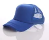 Capteur de camionneur pour enfants vierge Snap Back Trucker Mesh HATS ENFANTS BASEALL PLAIS CAPS SUMPROBLES CAPS CAPA