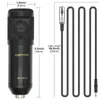 BM800 Condenser Microphone Professional 35mm Mic With Metal Tripod For Video Recording Studio Compute1701409