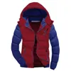 Groothandel-ultra licht hooded eend donsjack 2017 winter mannelijke warme jas lange mouw veer donsjack 3XL 4XL plus size