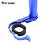 West Biking Cycling Double Bicycle Handlebar Expander Mount Lamp Bracket Road MTB Bikes Light Удлинитель + Allen Key Tools