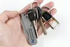 24 Stücke Mini Kleine Keychain Klappmesser D2 Titanium Finish Klinge TC4 Titanium Griff EDC Tasche Klappmesser