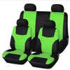 8st Universal Classic Car Seat Cover Seat Protector Car Styling Seat Covers Set fluorescerande Pink4500435