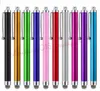 Mesh Fiber Stylus Pen Metal Touch Pennor för iPhone Samsung Alla Kapacitiva skärm Smart Phone Tablet