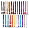 Tressage cheveux une pièce 82 pouces synthétique Kanekalon fibre tresse 165g/pièce couleur pure crochet Jumbo tresse Extensions de cheveux