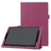 حالة Litchi Leather مع حامل لـ Amazon Kindle Fire HD 10 بوصة 2017 Tablet Trifolding Coverstylus1005733