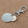 50Pcs Zinc Alloy Be Happy Strong Thankfull Charms With lobster clasp DIY Jewelry Fit key Accessories2511