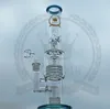 Recycler S2 narghilè viola bong rosa cenere catcher bangers bong per pipa ad acqua in vetro