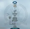 Recycler S2 Hookah Purple Bong Różowy łapacz popiołu Bangers Glass Water Rure Bongs