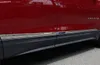 Chevrolet Equinox 2017-2018 용 로고가있는 고품질 스테인레스 스틸 4pcs 측면 도어 보호 장식 트림 스트립