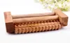 New high quality Stress Relief Wooden Foot Roller Relieve Plantar Fasciitis Acupressure/ Reflexology Tool Relieve Blood Circulation Care KD1