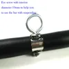 Portable Spreader bar with cuffs for wristankles bandage Silver color Stainless steel spreader bar adult product3229375