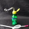 Bottiglia Sprite Narghilè Bong Accessori Pipa ad acqua in vetro Pipa per fumatori Bong in vetro percolatore Pipa ad acqua
