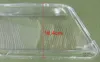 Para Audi A6 C5 99-02 lente da lâmpada tampa da lâmpada de vidro tampa da lâmpada farol transparente abajur 2 PCS