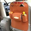 Car Storage Bag Universal Back Seat Organizer Box Felt Covers Backseat Holder Multi-Pockets Container Stowing Tidying Styling