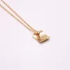 The latest elements Arcuate squar necklace for girls Wholesale Pendant necklace plated necklace the best gift to women